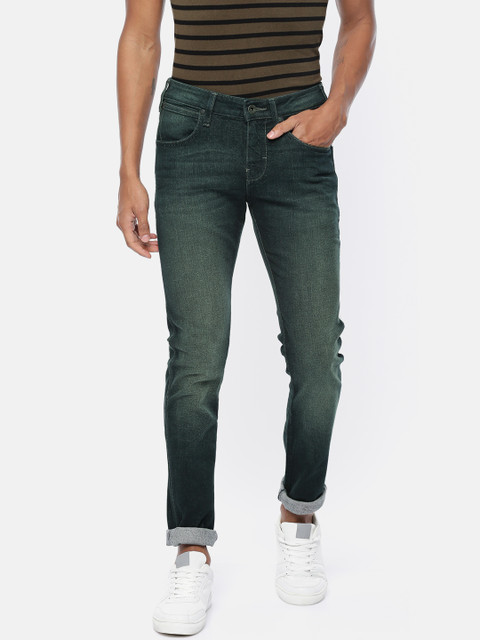 

Wrangler Men Blue Vegas Skinny Fit Low-Rise Clean Look Stretchable Jeans