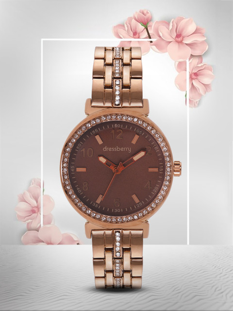 

DressBerry Women Brown Analogue Watch MFB-PN-WTH-6240L