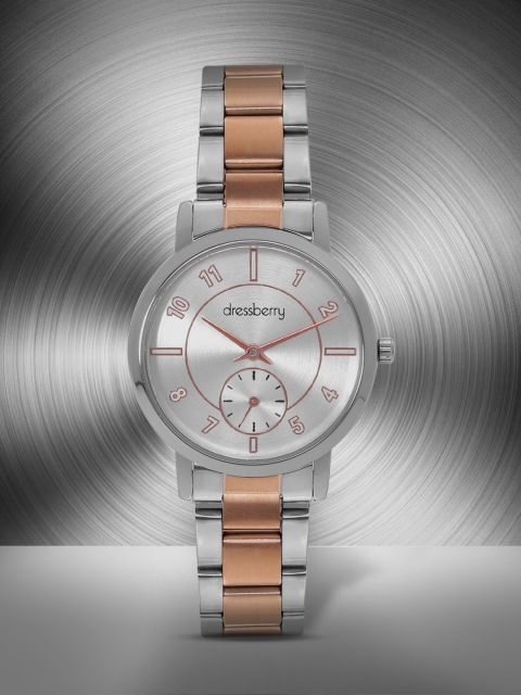 

DressBerry Women Silver-Toned Analogue Watch MFB-PN-WTH-8131L