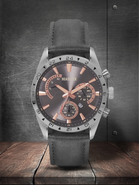 

Roadster Men Gunmetal-Toned Analogue Watch MFB-PN-WTH-6292G, Metallic