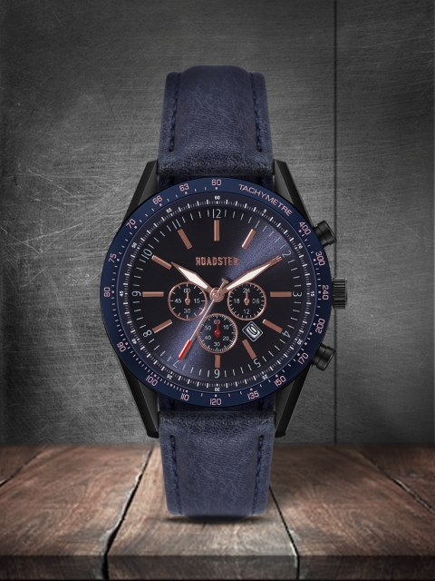 

Roadster Men Navy Blue Analogue Watch MFB-PN-SNT-G18