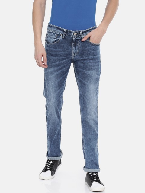 

SPYKAR Men Navy Blue Slim Fit Low-Rise Clean Look Jeans