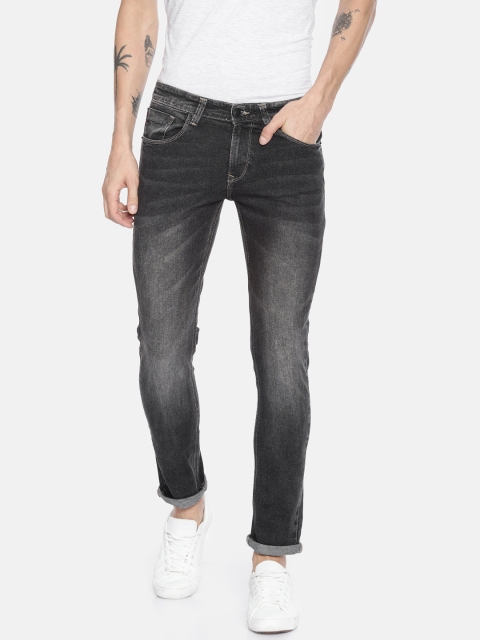 

SPYKAR Men Black Ultra Slim Fit Low-Rise Clean Look Stretchable Jeans