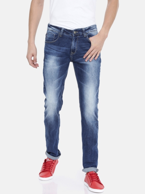 

SPYKAR Men Blue Skinny Fit Low-Rise Clean Look Stretchable Jeans