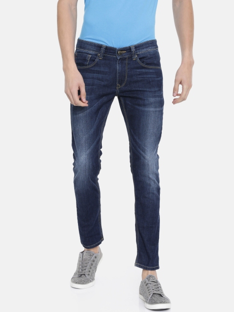 

SPYKAR Men Blue Super Skinny Fit Low-Rise Clean Look Stretchable Jeans