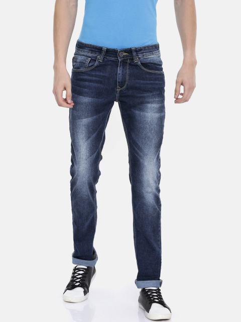 

SPYKAR Men Blue Skinny Fit Low-Rise Clean Look Stretchable Jeans