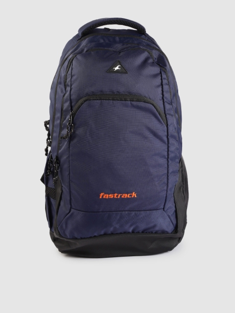 

Fastrack Men Navy Blue Solid Backpack