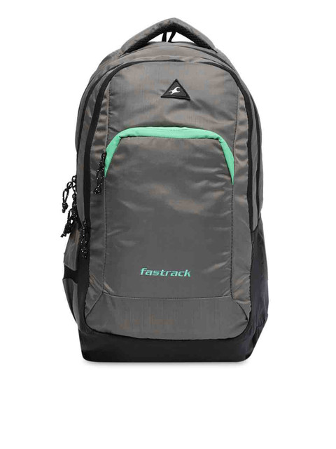 

Fastrack Men Grey Solid Backpack
