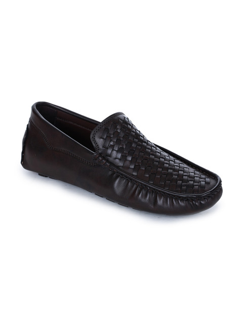 

Fortune Men Brown Driving Shoes