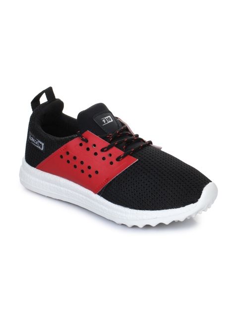 

Force 10 Men Black & Red Running Shoes