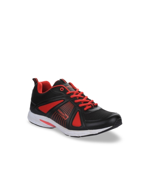 

Force 10 Men Black & Red Running Shoes