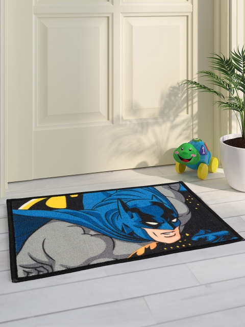 

Saral Home Kids Grey Batman Printed Doormat
