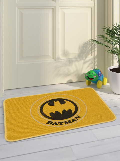 

Saral Home Kids Yellow Batman Printed Doormat
