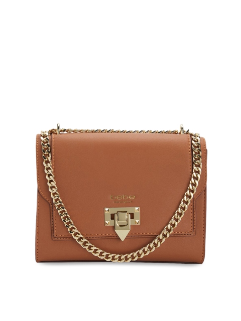 

bebe Tan Brown Solid Sling Bag