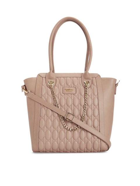 

bebe Nude-Coloured Solid Shoulder Bag