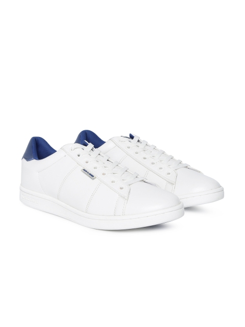 

Jack & Jones Men Leather White Sneakers