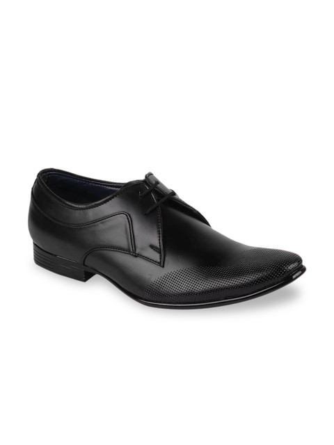 

Fausto Men Black Formal Derbys