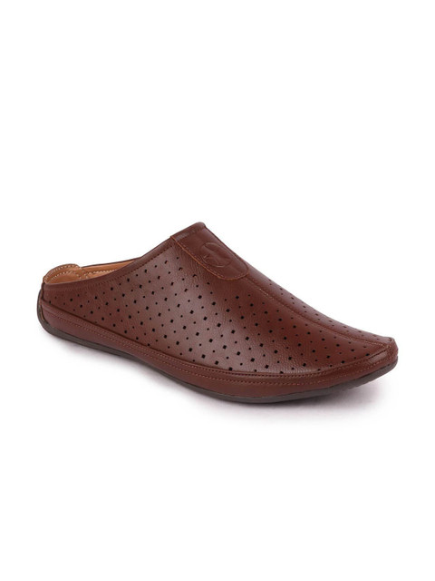 

FAUSTO Men Brown Mojaris