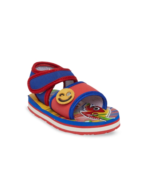 

CHiU Kids Multicoloured Printed Sports Sandals, Multi