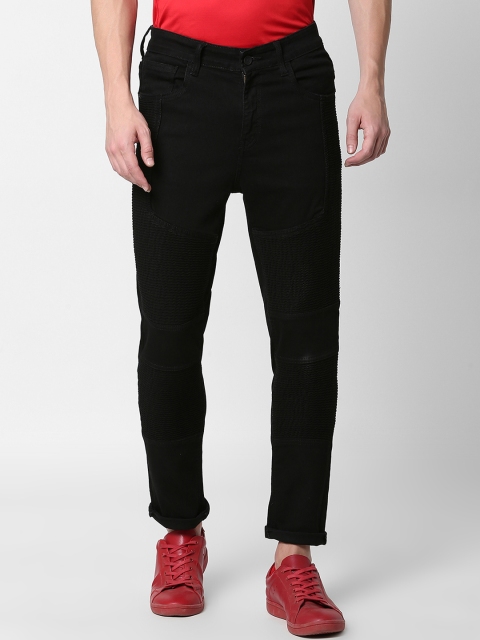 

SKULT by Shahid Kapoor Men Black Skinny Fit Mid-Rise Clean Look Stretchable Jeans