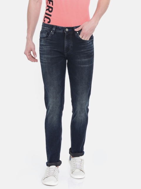 

Killer Men Blue Dunn Skinny Fit Mid-Rise Clean Look Stretchable Jeans