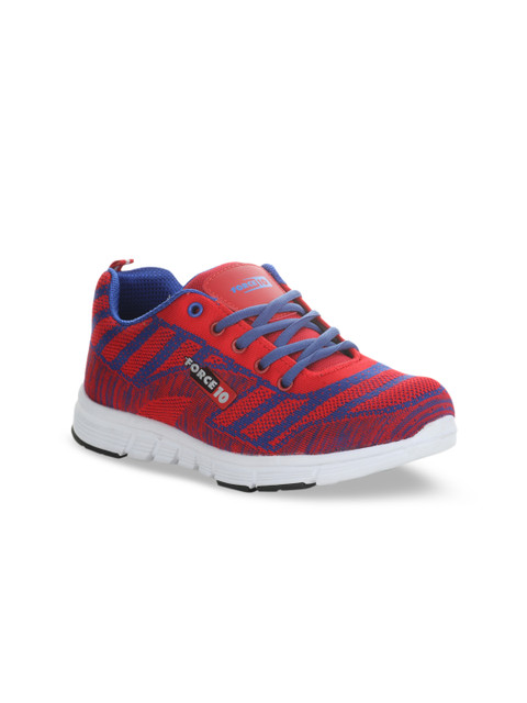 

Force 10 Women Red Running Shoes