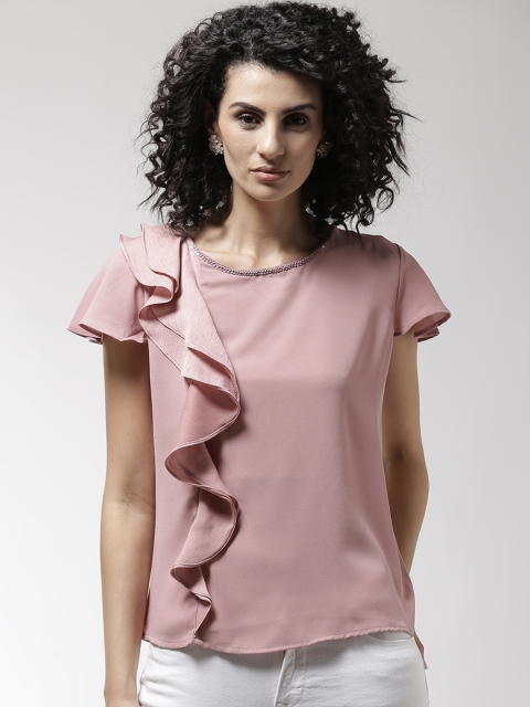 

Madame Women Mauve Solid Top