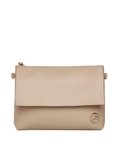 

Lino Perros Beige Solid Sling Bag