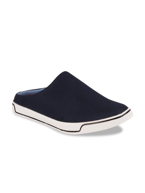 

FAUSTO Men Navy Blue Slip-On Sneakers