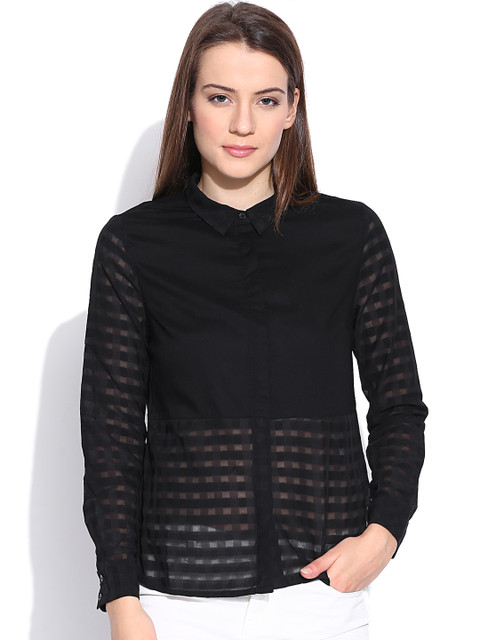 

Vero Moda Black Casual Shirt
