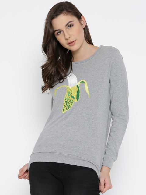 

Vero Moda Grey Melange Sweatshirt