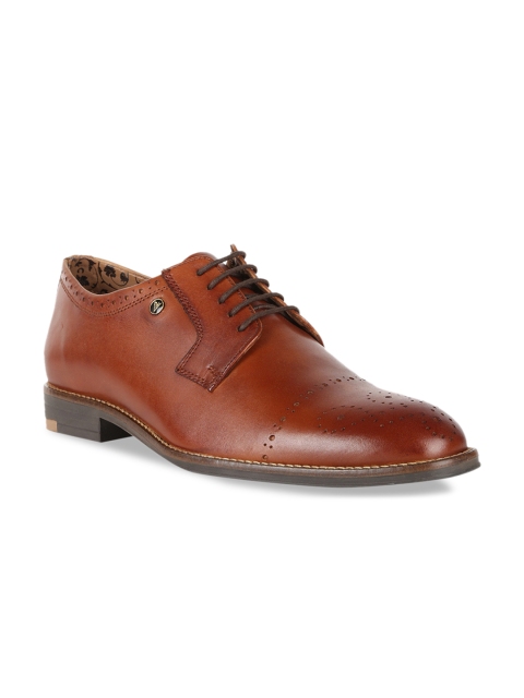 

Van Heusen Men Brown Leather Derbys