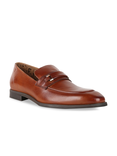 

Van Heusen Men Brown Loafers