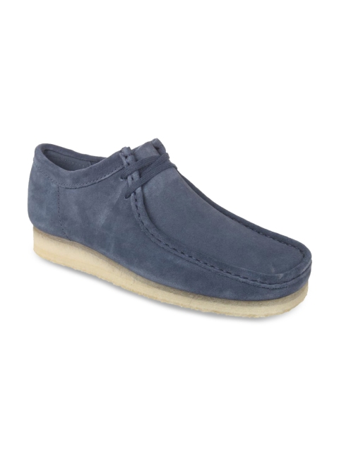 

Clarks Men Blue Loafers