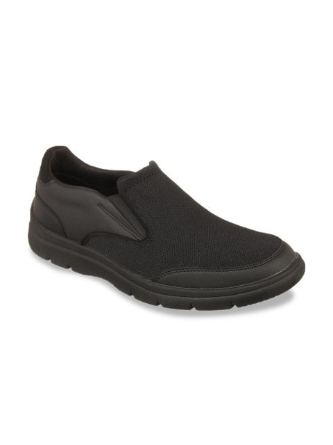 

Clarks Men Black Slip-On Sneakers
