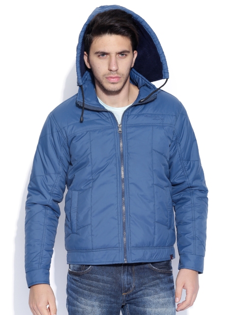 

LOCOMOTIVE Blue Padded Jacket