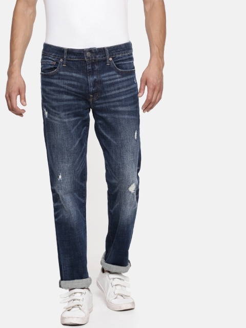 

AMERICAN EAGLE OUTFITTERS Men Blue Slim Fit Mid-Rise Mildly Distressed Jeans