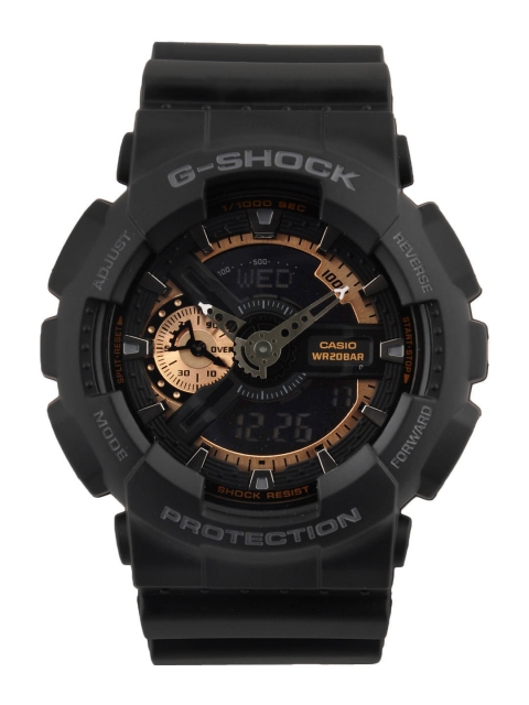 

CASIO G-Shock Men Black Analogue-Digital Watch GA-110RG-1ADR G397