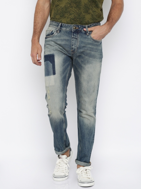 

Ed Hardy Blue Washed Slim Jeans