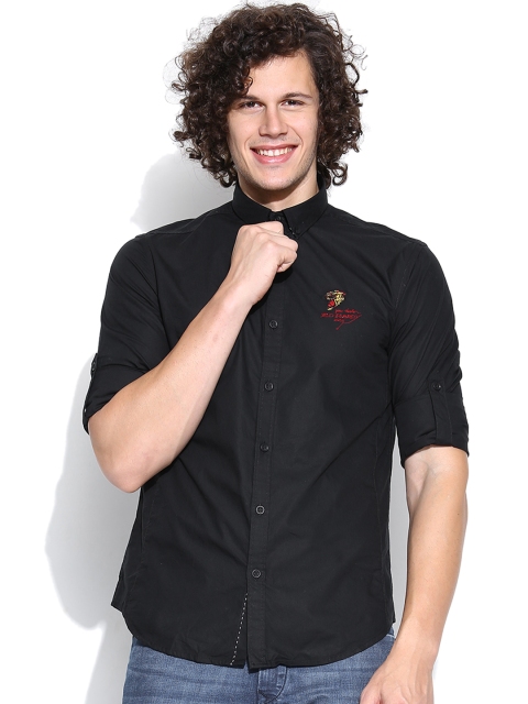 

Ed Hardy Black Casual Shirt