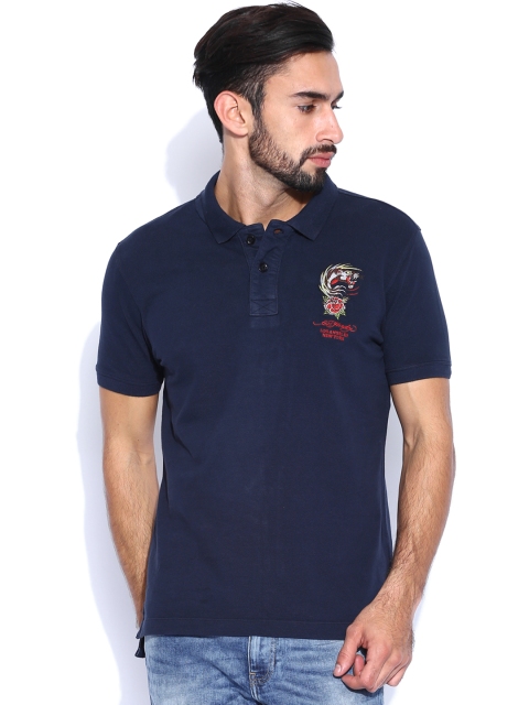 

Ed Hardy Navy Polo T-shirt, Navy blue