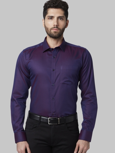 

Park Avenue Men Purple Slim Fit Solid Formal Shirt