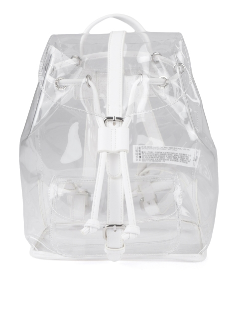 

FOREVER 21 Women Transparent Backpack