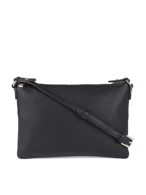 

FOREVER 21 Black Solid Sling Bag
