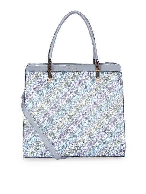 

ESBEDA Blue Printed Handheld Bag