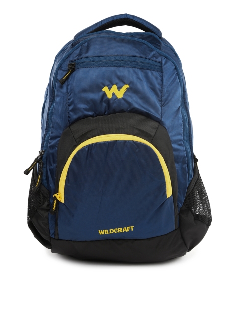 

Wildcraft Unisex Blue & Black Lih Backpack