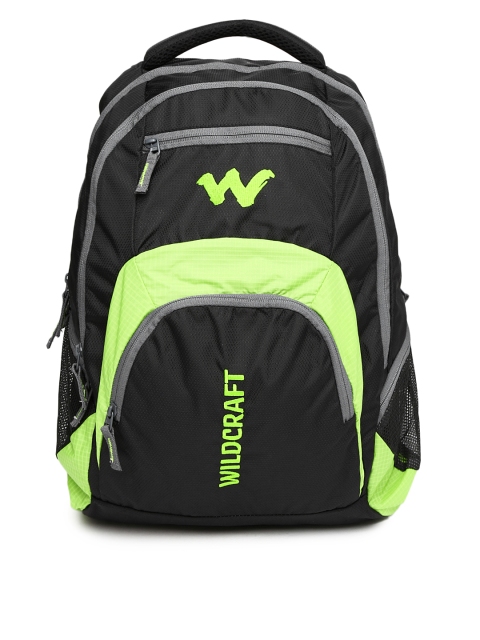 

Wildcraft Unisex Black Hopper Backpack