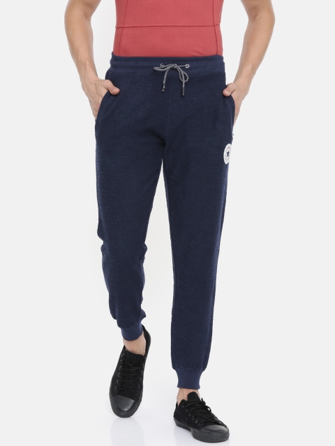 

Converse Men Navy Blue Slim Fit Solid Joggers