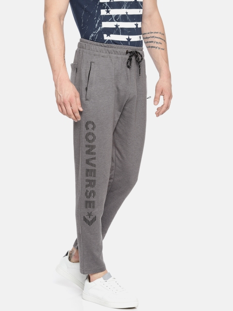 

Converse Men Grey Solid Regular Fit Joggers