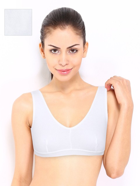 

Leading Lady Pack of 2 White Full-Coverage Everyday Bra 3.7